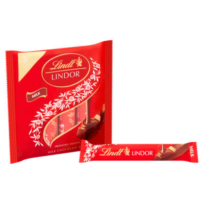 Lindor Milk Treat Bar Multipack 4x25g thumbnail 3