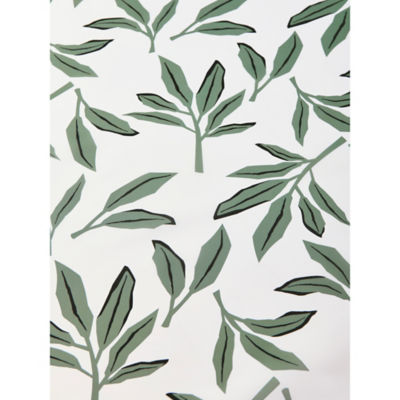 Green Sanctuary Leaf Shower Curtain thumbnail 3