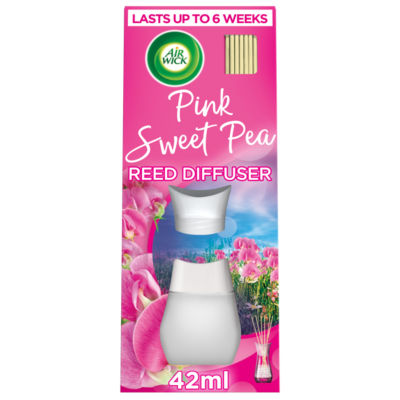 Air wick Reed Diffuser, Pink Sweet Pea  Air freshener, 42ml thumbnail 2