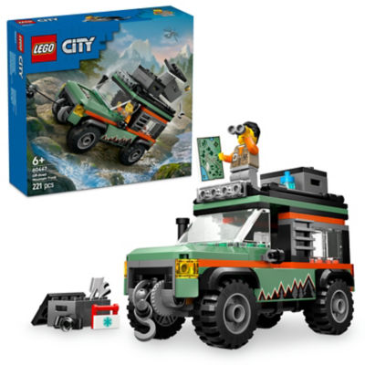 City Off-Road 4x4 Mountain Truck, Toy Vehicle Set 60447 thumbnail 2