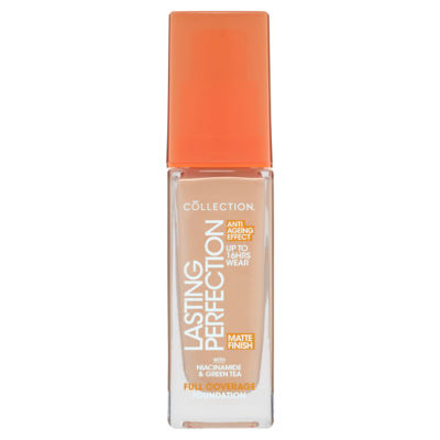 Lasting Perfection Shade 8W Beige Warm Full Coverage Foundation 27ml thumbnail 2