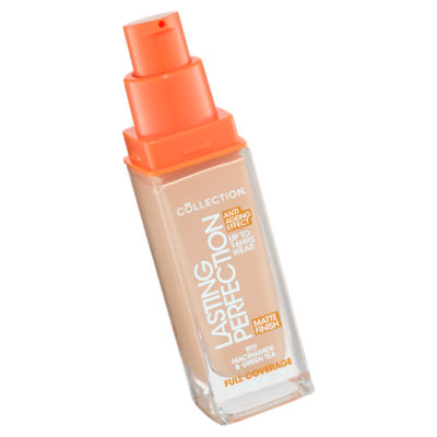 Lasting Perfection Shade 8W Beige Warm Full Coverage Foundation 27ml thumbnail 3
