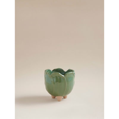 Green Cabbage Planter