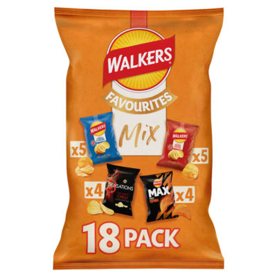 Favourites Multipack Crisps Mix of 18 Packs