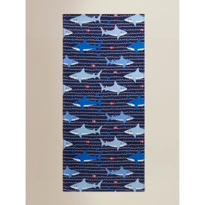 Shark Print Cotton Towel thumbnail 2