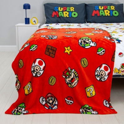 Super Mario Fleece Blanket - 100cm x 150cm thumbnail 2