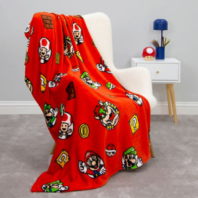 Super Mario Fleece Blanket - 100cm x 150cm thumbnail 4
