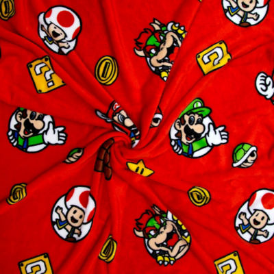 Super Mario Fleece Blanket - 100cm x 150cm thumbnail 5