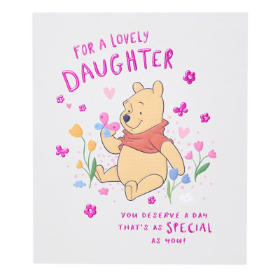 Disney Daughter Birthday Card