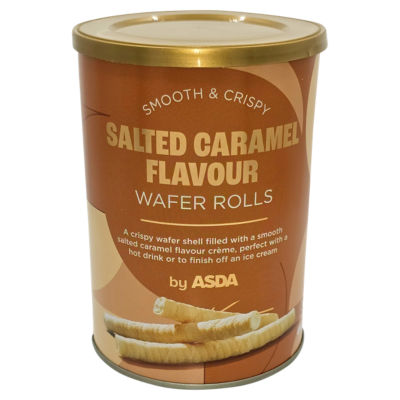 Salted Caramel Flavour Wafer Rolls 400g