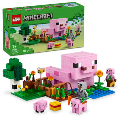 Minecraft The Baby Pig House with Animal Toys 21268 thumbnail 2