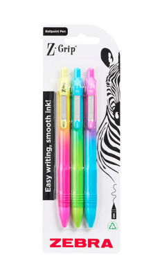 -Grip Soft Touch 3pk Black Ink thumbnail 2