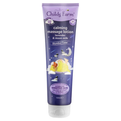 SlumberTime Sleep Calming Massage Lotion 150ml Lavender & Moon Milk Gentle Moisturiser for Babies, Kids & Sensitive Skin thumbnail 2