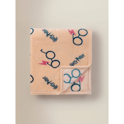 Harry Potter Pink Fleece Blanket- 120cm x 150cm
