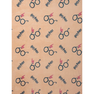 Harry Potter Pink Fleece Blanket- 120cm x 150cm thumbnail 3