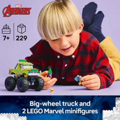 Marvel The Hulk Truck vs. Thanos Set 76312 thumbnail 4