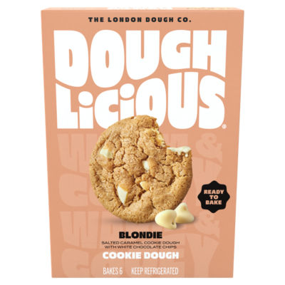 Blondie Salted Caramel & White Chocolate Ready to Bake Cookie Dough 6 x 34g (204g) thumbnail 2
