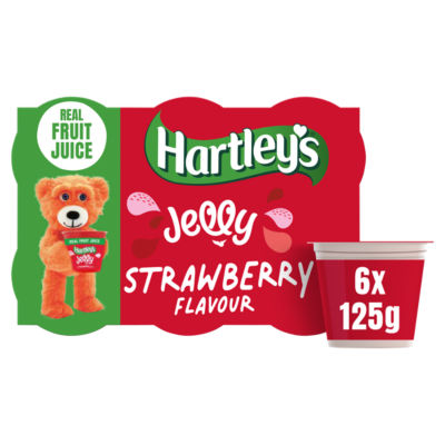 Strawberry Flavour Jelly 6 x 125g (750g) thumbnail 2