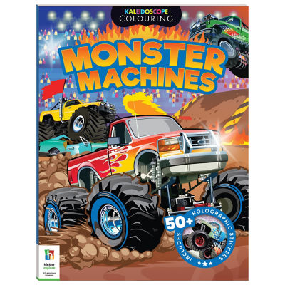 Sticker and Colouring Book Monster Machines thumbnail 2