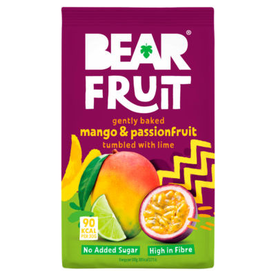 BEAR Fruit Dried Mango & Passionfruit 85g thumbnail 2