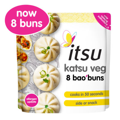 katsu veg 8 bao buns 256g
