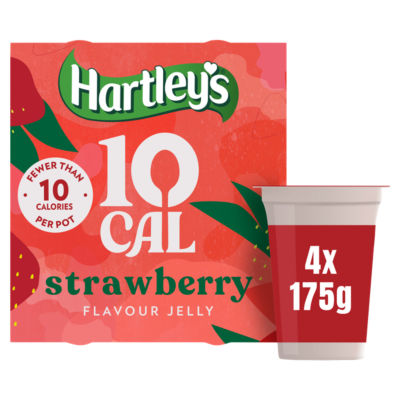10 Cal Strawberry Flavour Jelly 4 x 175g (700g) thumbnail 2
