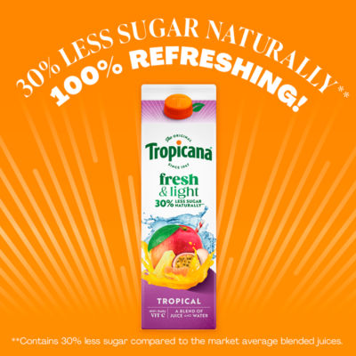 Fresh & Light Tropical Juice Blend Drink 850ml thumbnail 4