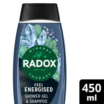 Mineral Therapy 2-in-1 Shower Gel & Shampoo Feel Energised 450ml