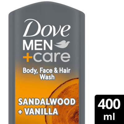 Sandalwood + Vanilla 3-in-1 Hair, Face and Body Wash 400 ml thumbnail 2