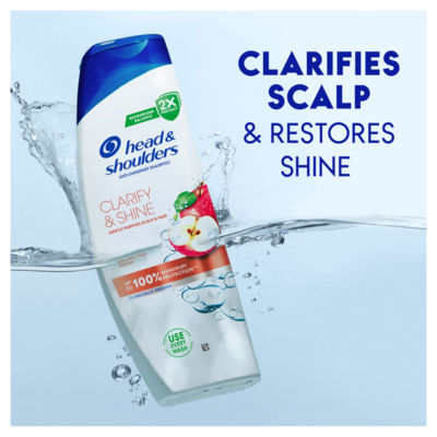 Clarify & Shine Anti-Dandruff Shampoo 400ml.Works against Oil and Itch thumbnail 3