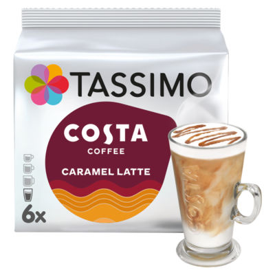 Tassimo Costa Caramel Latte Coffee Pods