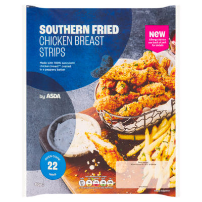 Southern Fried Chicken Breast Strips 400g