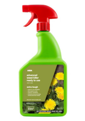 ASDA Extra Tough Weedkiller RTU 33m2
