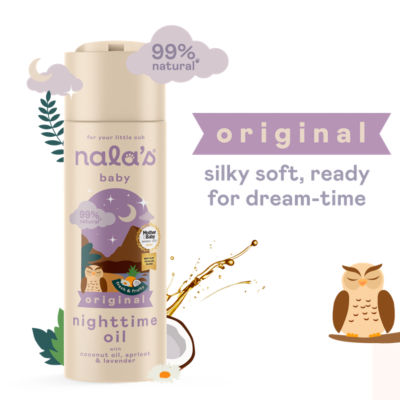 Nighttime Oil with Coconut Oil, Apricot & Lavender 200ml thumbnail 3