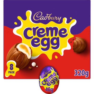 Creme Egg Chocolate Chocolate Eggs 320g