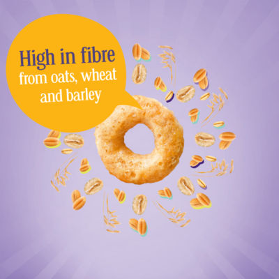 Cheerios Multigrain Hoop Breakfast Cereal 500g thumbnail 4