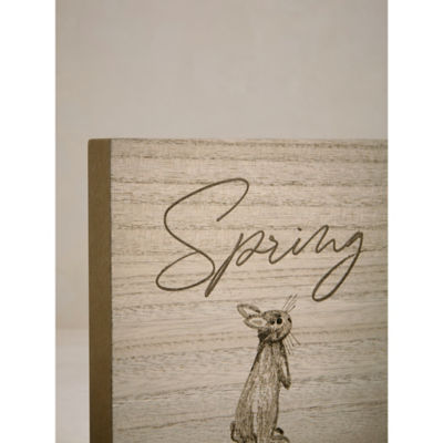 Stacey Solomon Cream Easter Spring Sign thumbnail 4