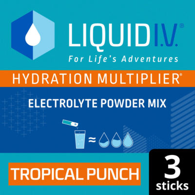 Hydration Multiplier* Tropical Punch Electrolyte Powder Mix Food Supplement 3 sachets