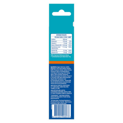 Hydration Multiplier* Tropical Punch Electrolyte Powder Mix Food Supplement 3 sachets thumbnail 3
