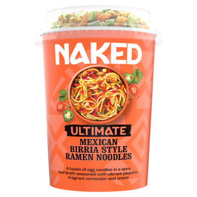 Naked Ultimate Mexican Birria Style Ramen Noodles 84g
