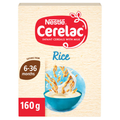 Cerelac Infant Cereals with Milk Rice 160g