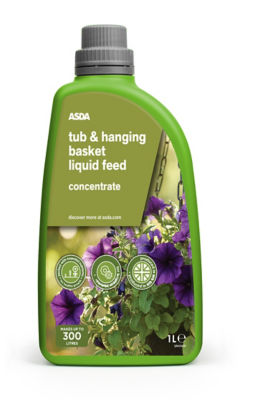 ASDA Concentrated Tub and Hanging Basket Feed 1L