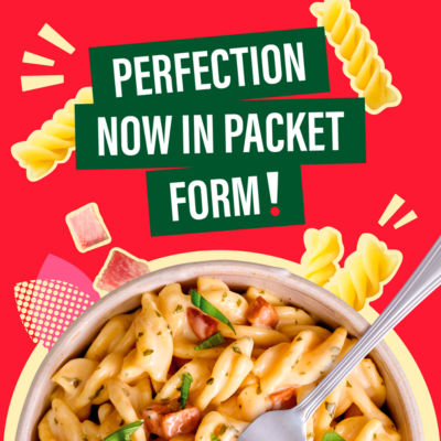 Classics Carbonara Fusilli Microwave Instant Pasta Meal 250g thumbnail 3