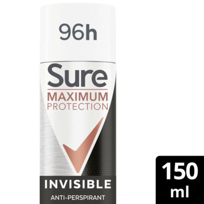 Maximum Protection Invisible Anti-Perspirant Aerosol 150 ml thumbnail 2
