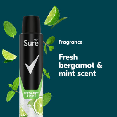 Bergamot & Mint Anti-Perspirant Aerosol 200 ml thumbnail 4