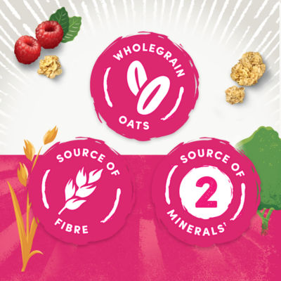 Country Crisp Raspberry Breakfast Cereal 450g thumbnail 3