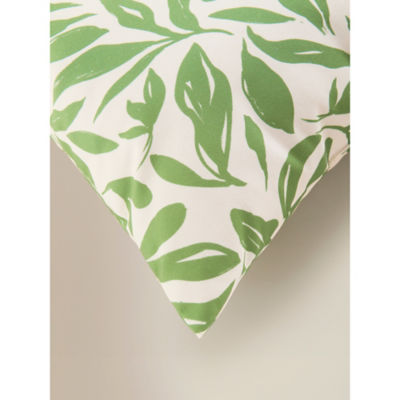 Green Outdoor Leaves Cushion thumbnail 3