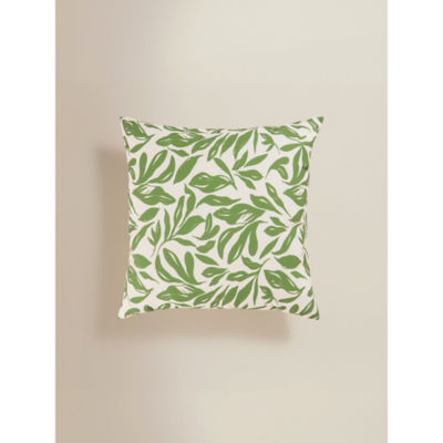 Green Outdoor Leaves Cushion thumbnail 4