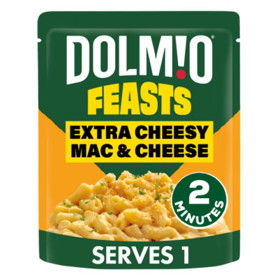 Feasts Cheesy Mac & Cheese Microwave Instant Pasta Meal 250g thumbnail 2