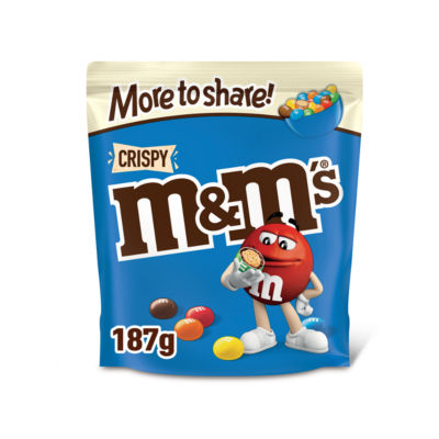 Crispy More to Share Chocolate Bag 187g thumbnail 2